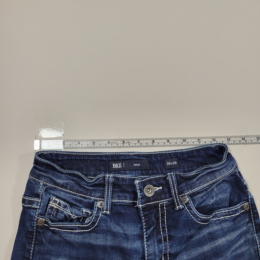 BKE Women's Jeans Aiden Bootcut Size 26x30 Blue - Picture 3 of 10